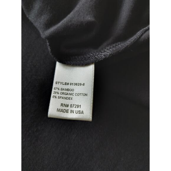 Johnny Was Calmé Women's Black V-Neck Long Sleeve Top Size M - Picture 10 of 10